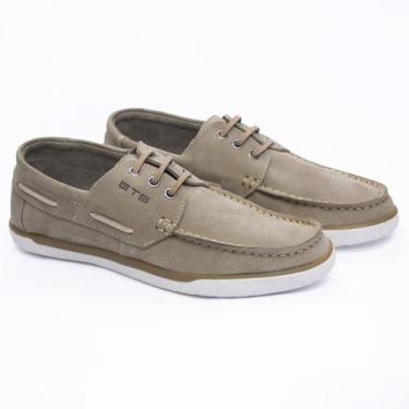 Imagem de Sapato Masculino Dockside Casual Em Couro Sapato Casual Com Conforto E