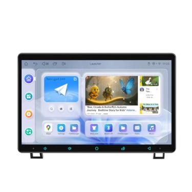 Imagem de JOYING Rádio veicular Android 13 para Toyota Tundra 2007-2013 Sequoia 2008-2019, tela sensível ao toque de 11,6 polegadas, estéreo automotivo sem fio e Android Auto, FM, navegação GPS, Bluetooth 5.1