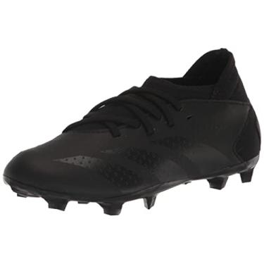 Imagem de adidas Chuteiras de futebol unissex Predator Accuracy.3 Firm Ground, Preto/Preto/Branco, 13.5 Little Kid