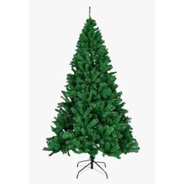 Imagem de Árvore De Natal Pinheiro Canadense Luxo 2,40m 1500 Galhos Tradicional Verde Imperial Premium Grande Cheia Luvinco