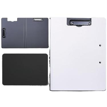 Imagem de Pasta Catálogo Profissional - Prancheta com Capa Resistente, Organizador de Documentos Ideal para Escritório, Arquivo e Reuniões(1,Branco5421E)