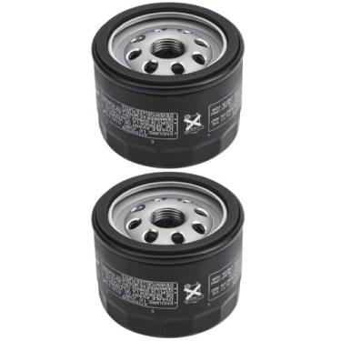 Imagem de 49065-0721 Filtro de óleo 49065-7007 para motores Kawasaki FR691V FR730V FR651V FR600V FX600V FX730V FS691V FS651V FR651V, pacote com 2