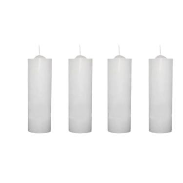 Imagem de 10 Velas Votiva 260g Parafina Pura, 7 Dias de Queima por Vela, Ideal para Ritual, Meditação e Decoração