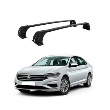 Imagem de Rack De Teto Modelo Emilia Jetta Após 2019 (Preto)