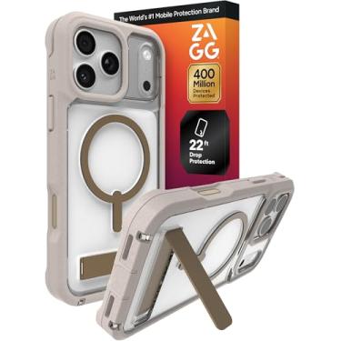 Imagem de ZAGG -Capas-Rainier Snap KS-Apple-Zion-FG-Sandstone Capa de telefone cinza