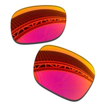 Imagem de LenzProse Lentes de reposição polarizadas de 1,5 mm para óculos de sol inteligentes Ray-Ban Meta Wayfarer RW4012 53 mm (Gen2), Vermelho magenta polarizado - 1,5 mm, 53mm