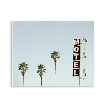 Imagem de Stupell Industries Arte de placa de parede de sinal de motel feminino de mergulho, design por Sisi e Seb, 28 x 35 cm