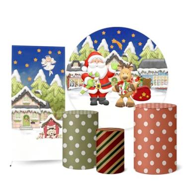 Imagem de Trio Capas Cilindro + Painel Redondo + Lateral Natal (K2NAT0002)