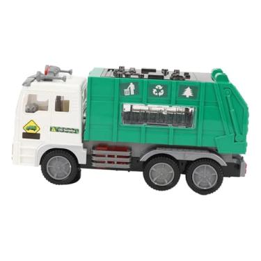 Imagem de Caminhão Coletor de Lixo Bate-Volta com Luzes 4D e Sons – Brinquedo Educativo com Movimento Automático
