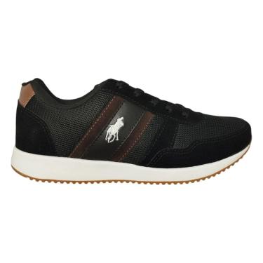 Imagem de Tênis Masculino Casual Polo Conforto Cadarços  L131