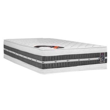 Imagem de Colchão Solteiro Molas Pocket 88x188x36cm Double Face Premium Gel - Castor