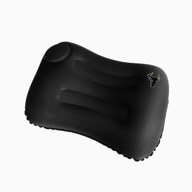 Imagem de Travesseiro Almofada De Viagem Inflável E Portátil - Preto