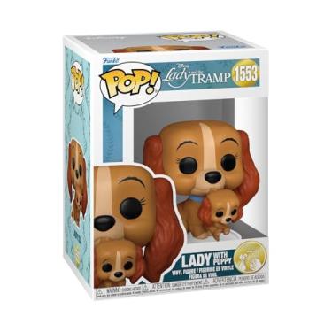 Imagem de Boneco Funko Pop! 1553 Lady With Puppy - Lady and The Tramp