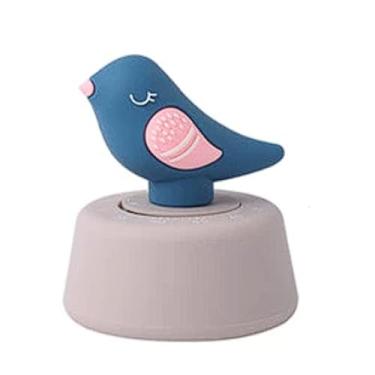 Imagem de Temporizador mecânico de cozinha, temporizador de 60 minutos com alarme alto, ABS colorido para cozinhar, assar, estudar, despertador de cozinha de escritório (azul)