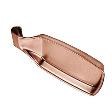 Imagem de Domary Suporte para Descanso de Concha de Aço Inoxidável 304, Suporte para Colher de Utensílio Moderno, Organização de Cozinha para Conchas, Espátulas, Com Design Contemporâneo e Formato (Ouro Rosa)