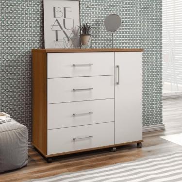 Imagem de Comoda Dinamarca Freijo-off White