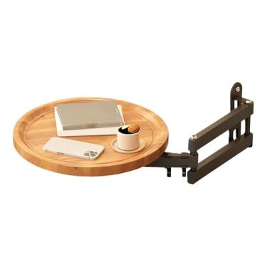 Imagem de Bandeira De Parede Dobrável | Prateleira Retrátil Para Sofá Montada Na Parede | Mesa Flutuante Para Sofá | Para Quarto Casa RV Banheiros Cozinha Pequenos Espaços Sala De Estar