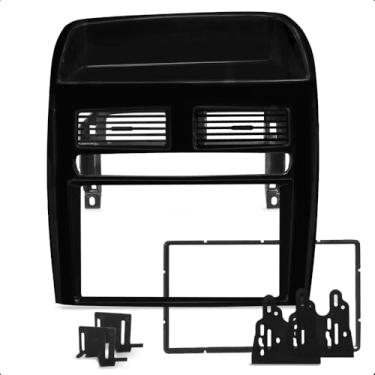 Imagem de Moldura Fiamon 2Din chinês e japonês Fiat Linea 08/14 - Black Piano