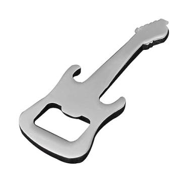 Imagem de Chaveiro abridor de guitarra portátil para cerveja e lata com design exclusivo para cozinha, bar e festa, presente para amantes de música
