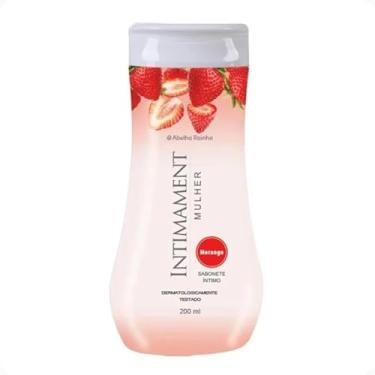 Imagem de Sabonete Íntimo Morango, Intimament Mulher, Abelha Rainha, 200ml