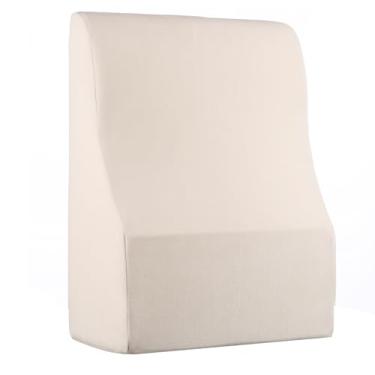 Imagem de MHRZDSH Travesseiros de elevação de perna, travesseiro ergonômico de cunha de espuma de memória/almofadas posicionadoras de pernas, cuidados confortáveis para dor no joelho, quadril, tornozelos