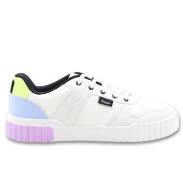 Imagem de Tênis Tweenie Pampili Liriah Feminino Perfuros Branco