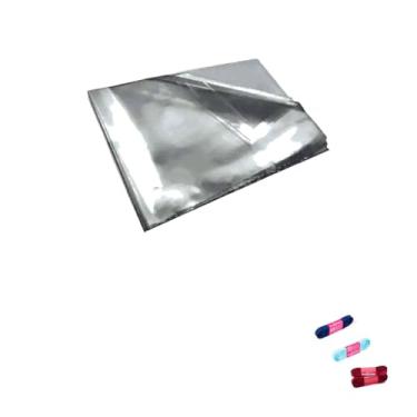 Imagem de Kit Saco BD 40x60x15 Para Gelo + Fita Cetim 10mmX10mts