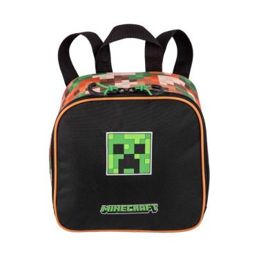 Imagem de Lancheira Térmica Escolar Minecraft Outdoor Meninos Infantil