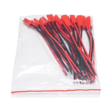 Imagem de 20 peças conector macho e fêmea jst plug cabo diy terminais de conecto