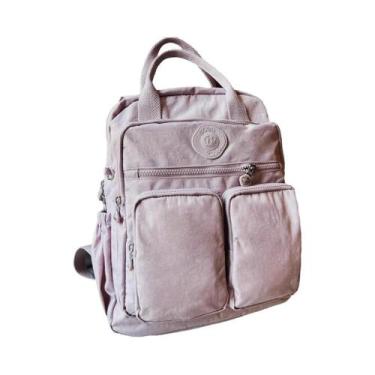 Imagem de Mochila Dupla Feminina De Grande Capacidade, Leve E Durável, Cores Est