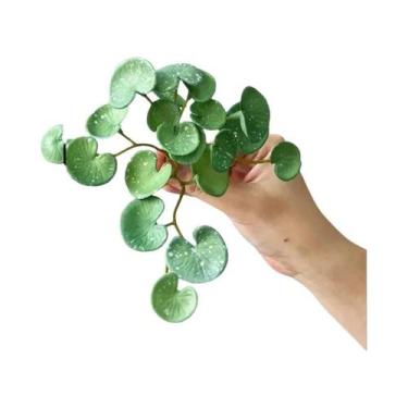 Imagem de Mini Buquê De Plantas Artificiais Grama Moeda De Cobre Para Pendurar N