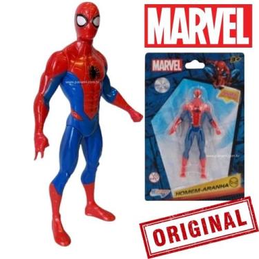 Imagem de Boneco dos Vingadores Marvel ORIGINAL Heróis Avengers - Tamanho 9,5cm 