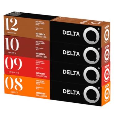 Imagem de 40 Cápsulas Variadas Para Cafeteira Delta Q Café Expresso