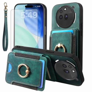 Imagem de Asuwish Capa de telefone compatível com Nothing Phone 3A Pro FGDGNK EUA verde