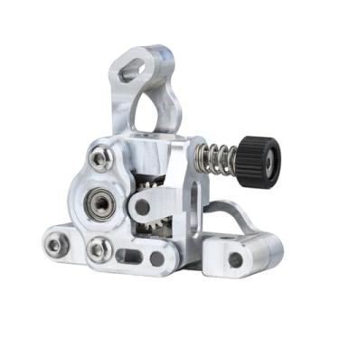 Imagem de Microextrusora Sherpa, CNC toda em metal com motor de engrenagem 8T/10T para peça de impressora 3D Voron 2.4 Ender3 BLV(Silver,With 8T LDO Motor)