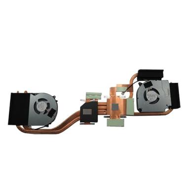 Imagem de Laptop CPU GPU FAN e dissipador de calor para CLEVO NH70 6-31-NH7EN-100 EGC-77100V1-0AH 6-31-NH5E2-202 EFC-70100V1-0AH