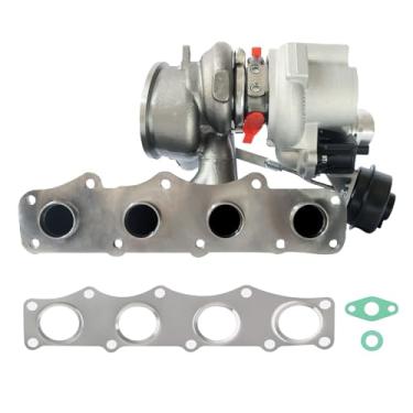 Imagem de RILONH Turbocompressor turbo adequado para BMW 320i 2012-2018, 328i 2012-2016, 520i 2015-2016, 528i 2012-2016, X1 2012-2015, X3 2013-2017, Z4 2000 12-20 16 | TD04, TD04LR6 | 49477-02003, 11657635803