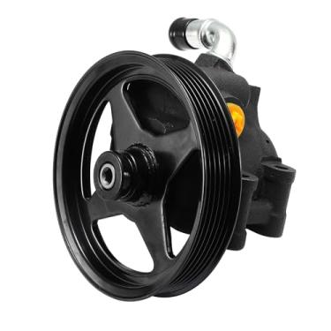 Imagem de HXYBBGS 7W1Z3A674B Bomba de direção hidráulica com polia compatível com Ford Crown Victoria 2004-2007 Lincoln Town Car 2003-2006 Mercury Grand Marquis 2004-2007