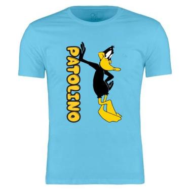 Imagem de Camiseta  Patolino fornecedor M&M Presentes Personalizados, Azul, 2