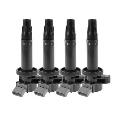 Imagem de VekAuto Conjunto de bobinas de ignição 19500B2040 para Toyota Yaris/Vitz 2005-2022 pacotes de bobinas de ignição 4 peças