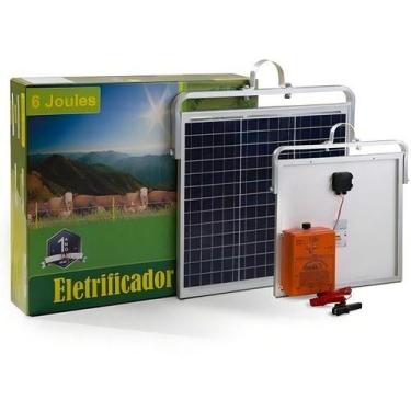 Imagem de Eletrificador Solar 12v Cerca Rural 120km ZS120i 6 Joules Zebu