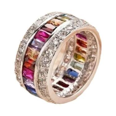 Imagem de Anel De Cristal De Quartzo Ionix Para Drenagem Linfática E Terapia Mag