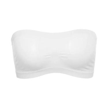 Imagem de Sutiã Bandeau Sem Costura De Renda Sexy Para Mulheres, Top Respirável 