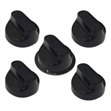 Imagem de Kit 5 Botão Manipulo Para Fogão Consul Boca Cfo4 Cfs5 Cfs6