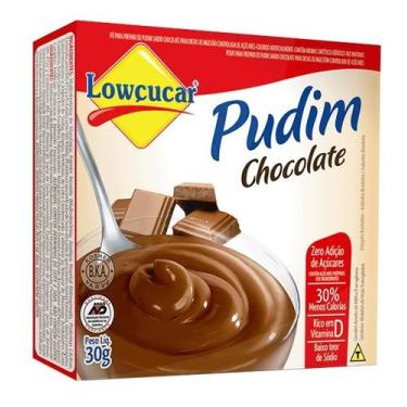 Imagem de Pudim Chocolate Zero Açúcares Lowcucar 30g