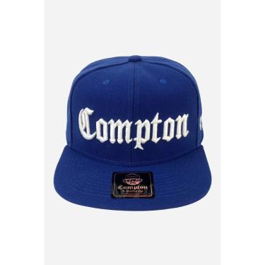 Imagem de Boné Compton Aba Reta Snapback Classic Azul Royal-Unissex