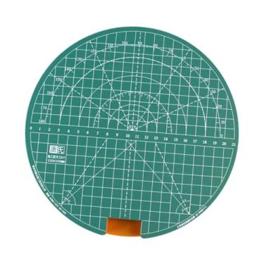 Imagem de Vaveren Plataforma de corte para raquete de tênis de mesa, borracha para corte rotativo, de trabalho com cola para tênis, ferramenta para pasta de