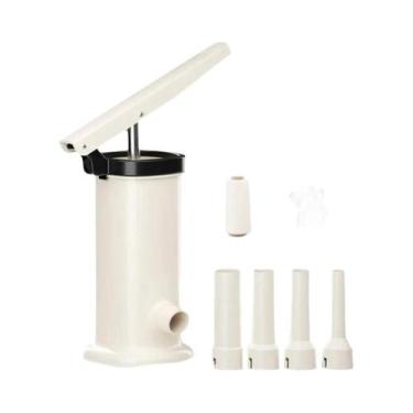 Imagem de Máquina Manual De Fazer Linguiça De Grande Capacidade Com 4 Tubos De R