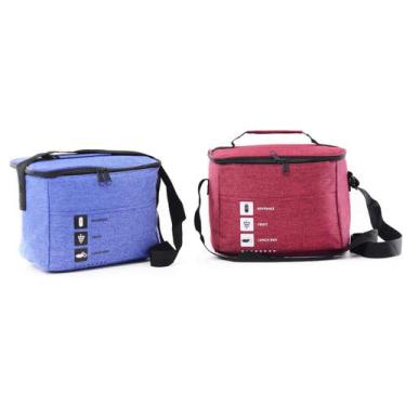 Imagem de Bolsa Térmica com Alça 6L Wincy, Cinza