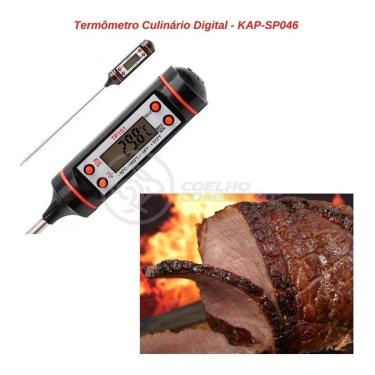 Imagem de Termômetro Culinário Cozinha Digital -50ºc A +300ºc